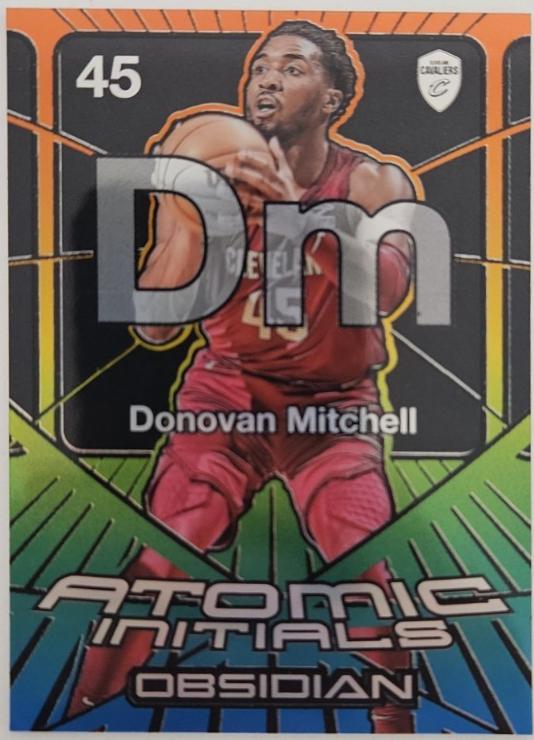 Donovan Mitchell [Electric Etch Hot Springs Flood] #18