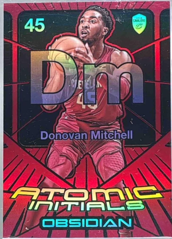 Donovan Mitchell [Electric Etch Red Flood] #18