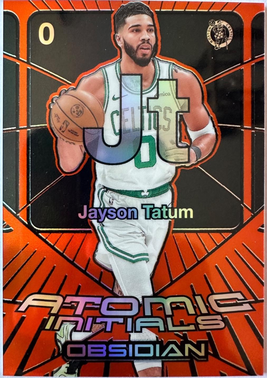 Jayson Tatum [Electric Etch Orange Flood] #8