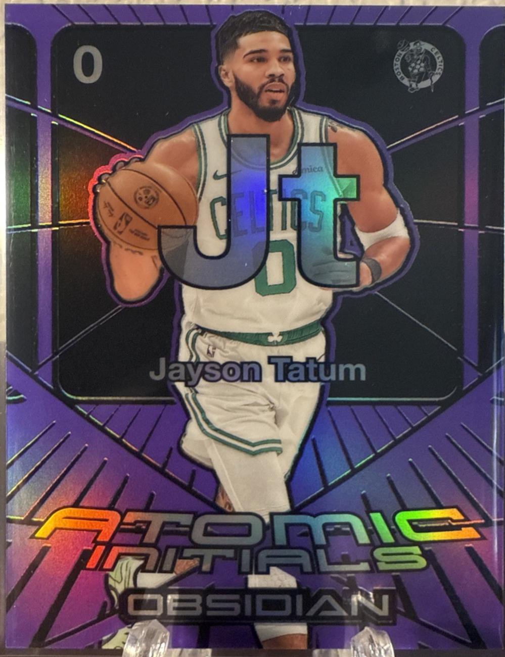 Jayson Tatum [Electric Etch Purple Flood] #8