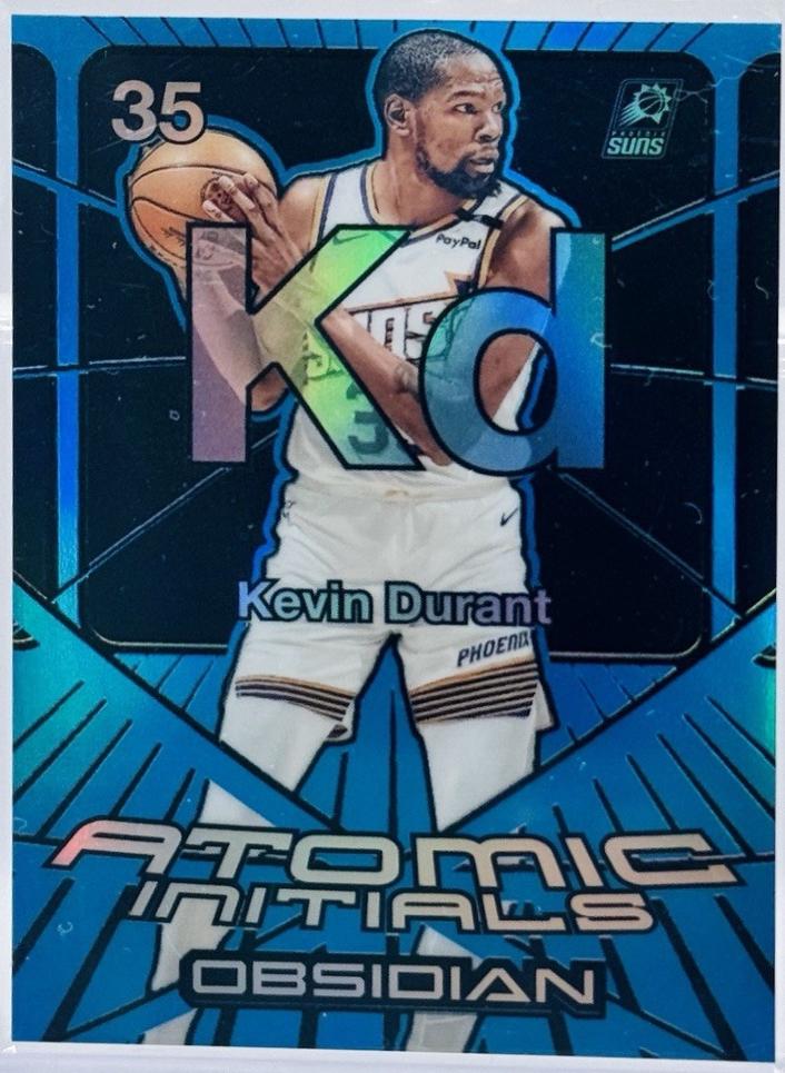 Kevin Durant [Electric Etch Blue Flood] #6