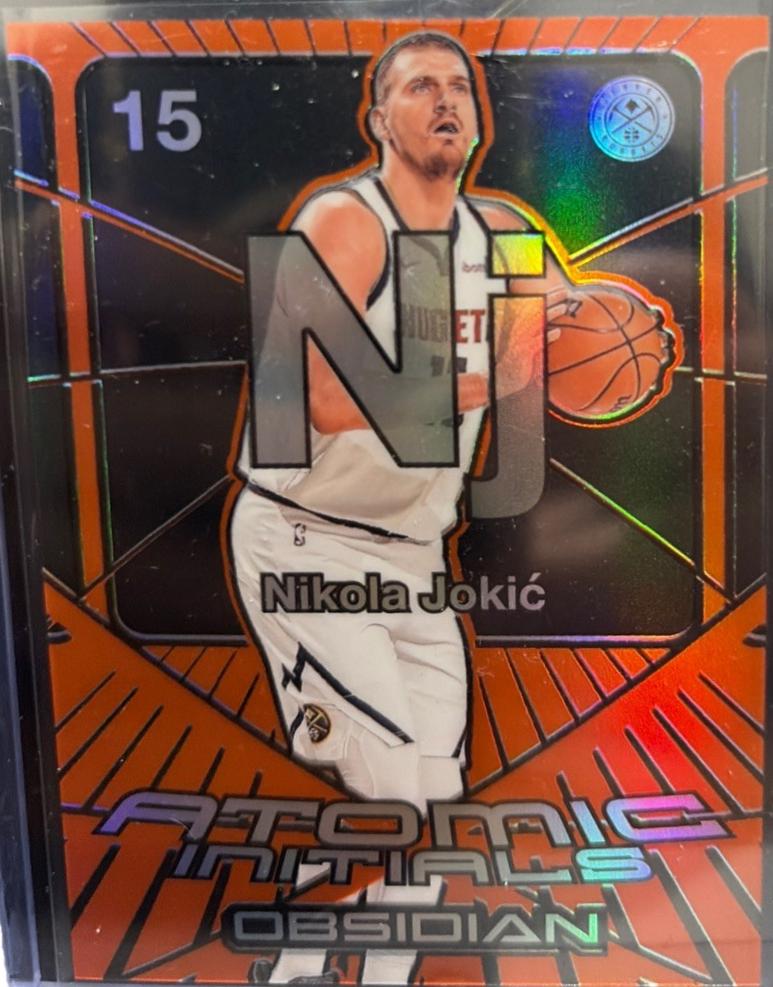 Nikola Jokic [Electric Etch Orange Flood] #9