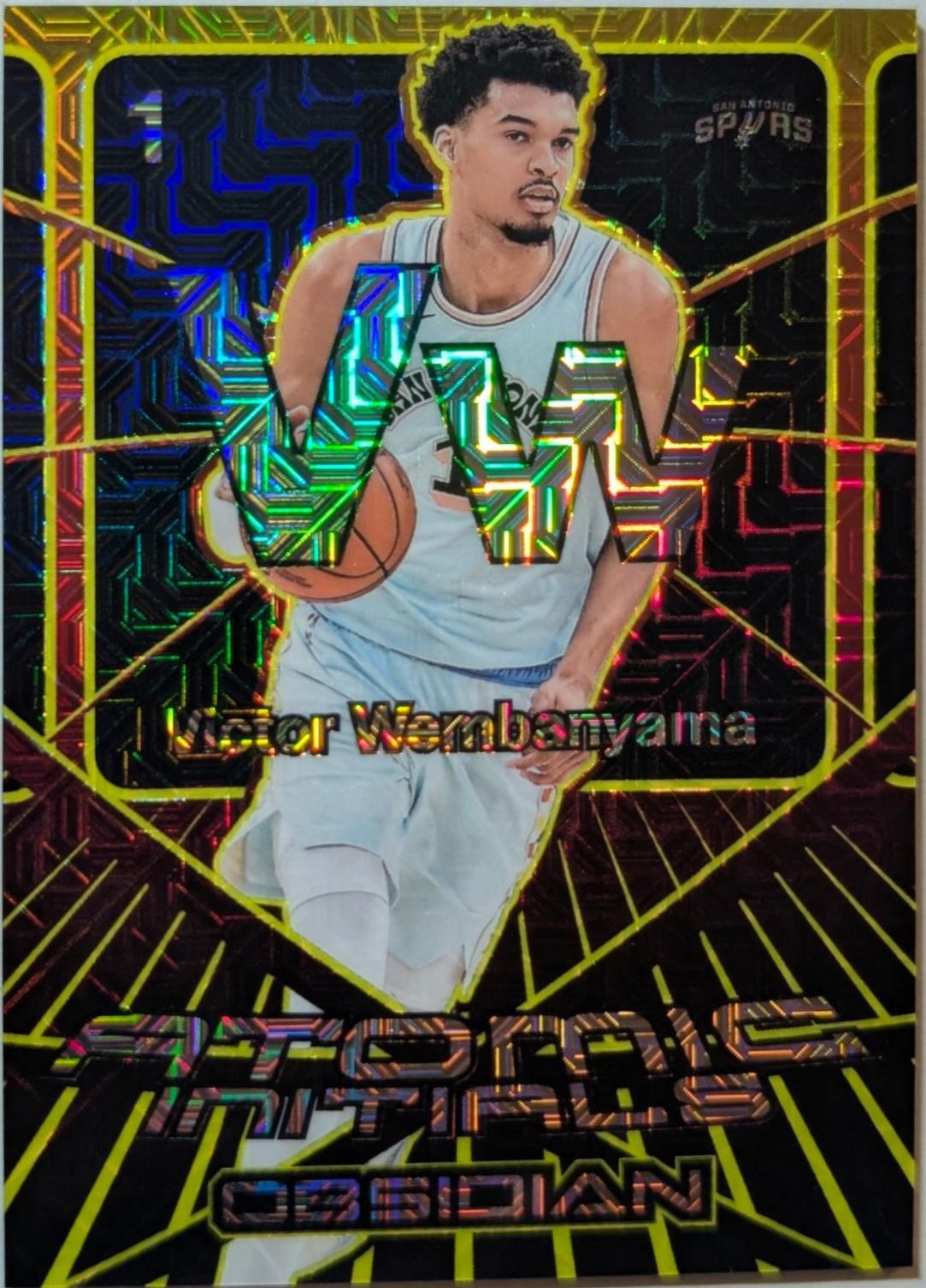 Victor Wembanyama [Electric Etch Molten Mojo Flood] #4