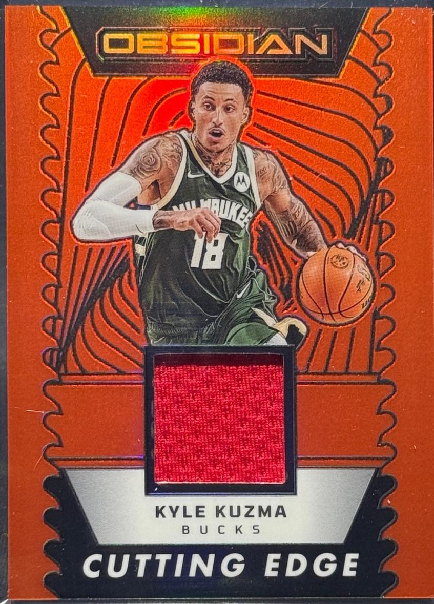 Kyle Kuzma [Electric Etch Orange Flood] #CE-KKM