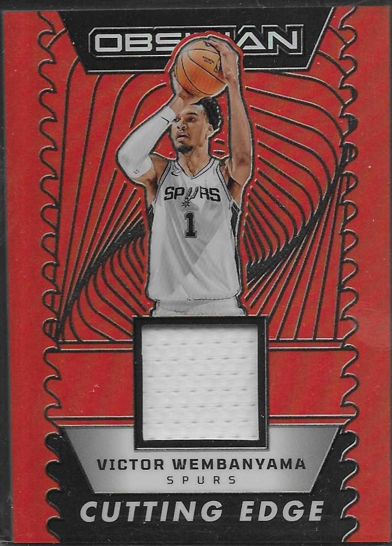 Victor Wembanyama [Electric Etch Orange Flood] #CE-VWS