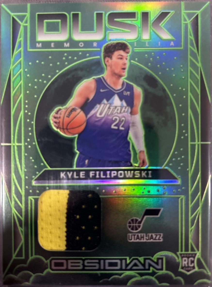 Kyle Filipowski [Electric Etch Jade Flood] #DM-FIL