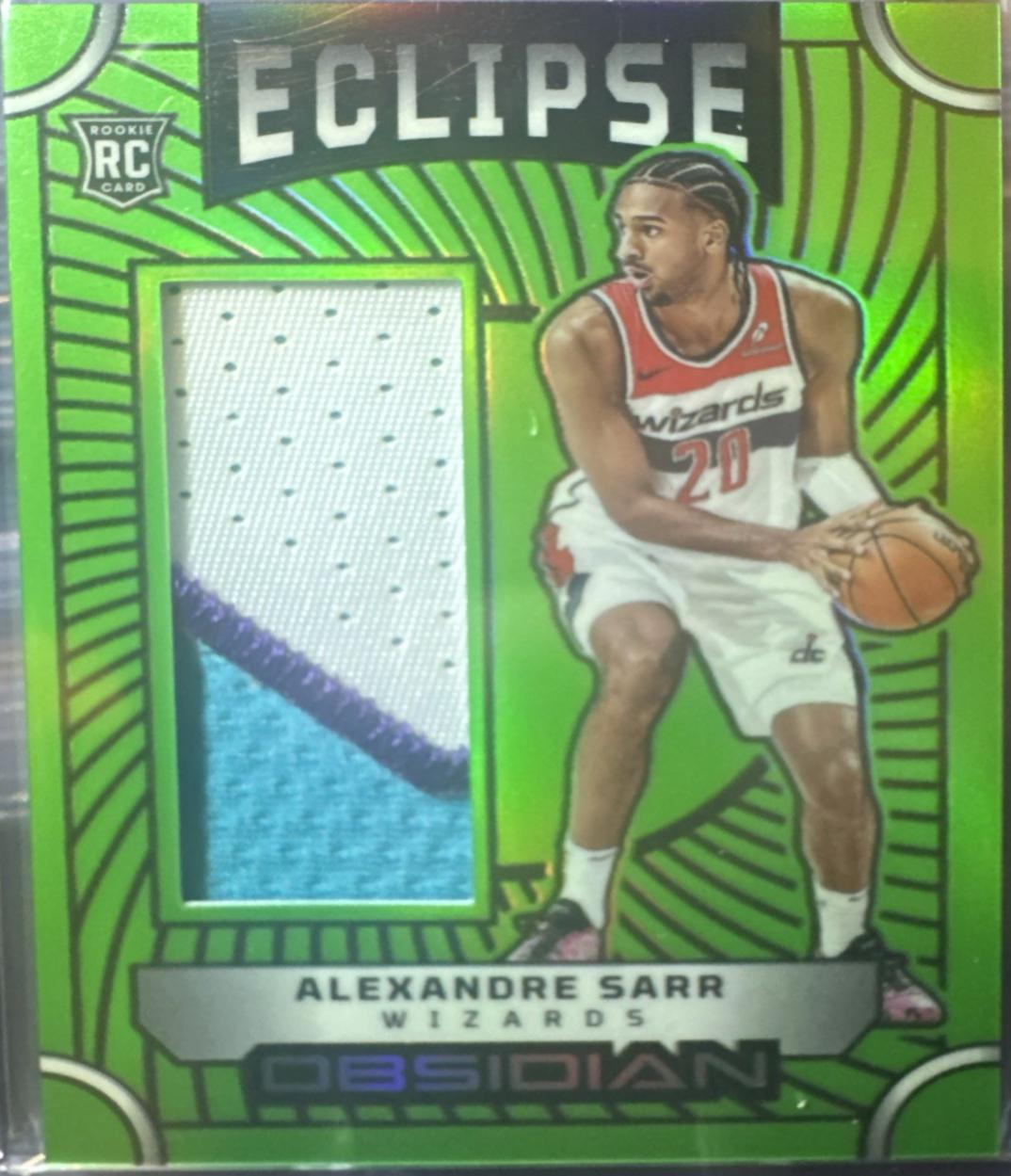 Alexandre Sarr [Electric Etch Green Flood] #EM-SAR