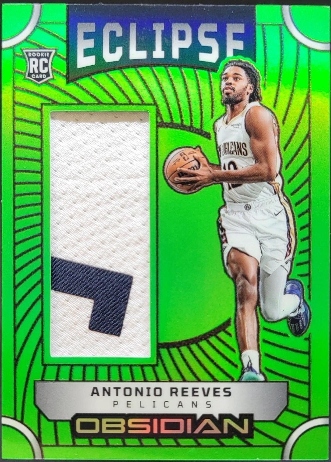 Antonio Reeves [Electric Etch Green Flood] #EM-ARN