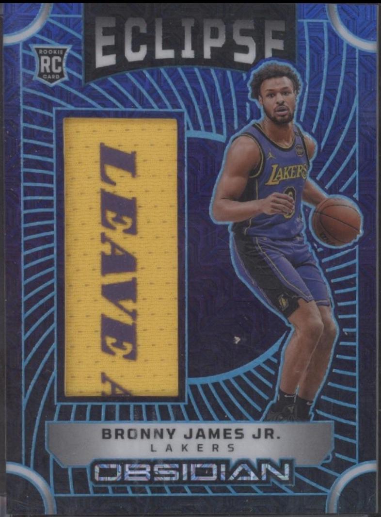 Bronny James Jr. [Electric Etch Deep Sea Mojo Flood] #EM-BJJ