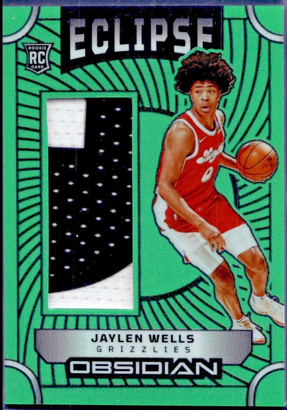 Jaylen Wells [Electric Etch Green Flood] #EM-WLS