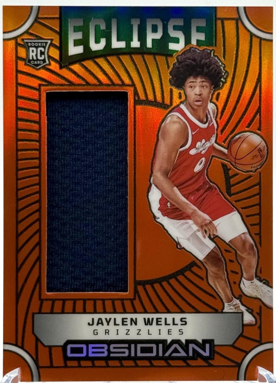 Jaylen Wells [Electric Etch Orange Flood] #EM-WLS