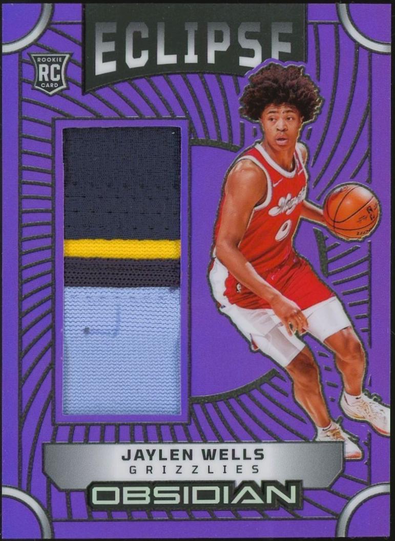 Jaylen Wells [Electric Etch Purple Flood] #EM-WLS