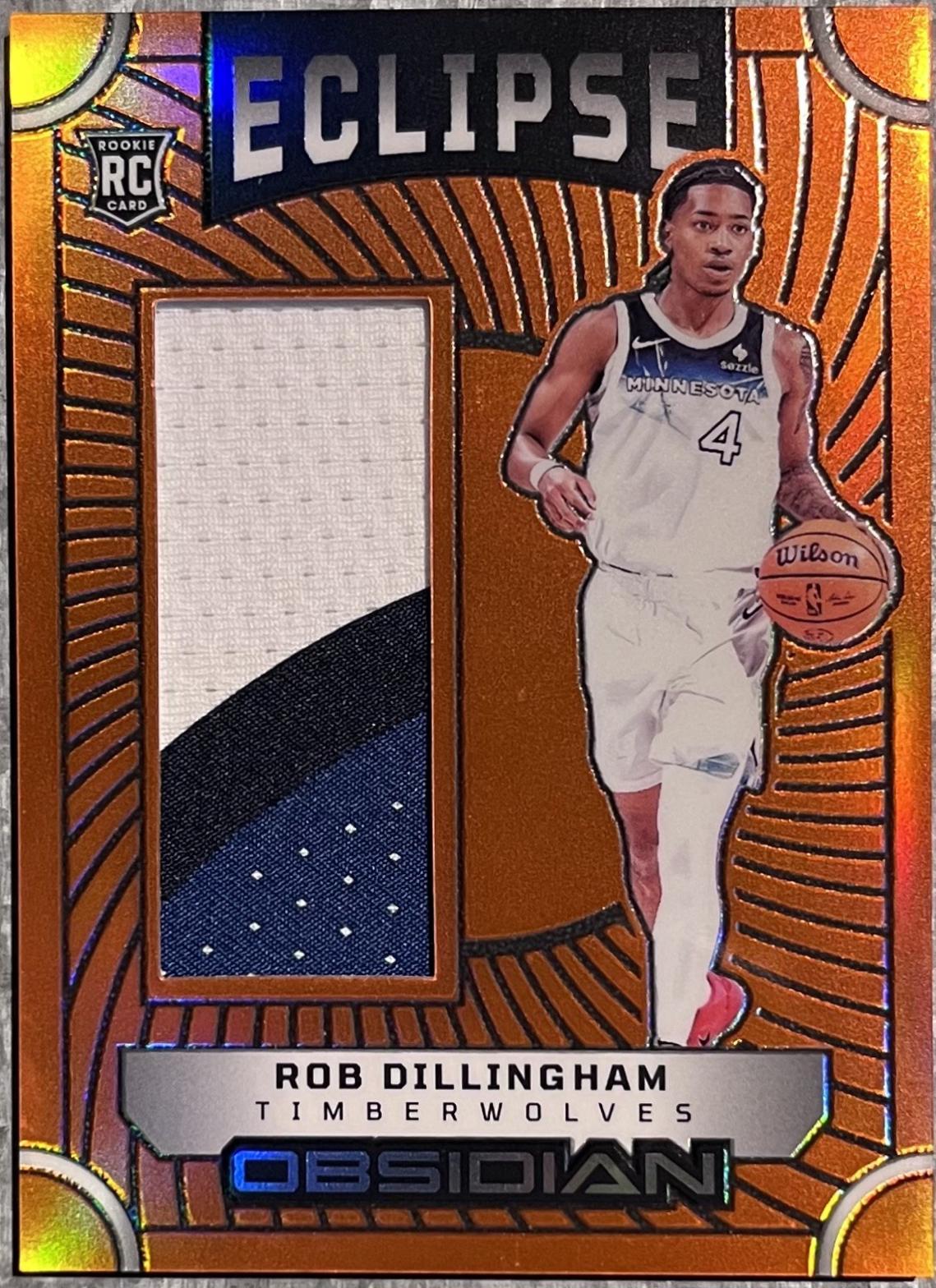 Rob Dillingham [Electric Etch Orange Flood] #EM-ROB