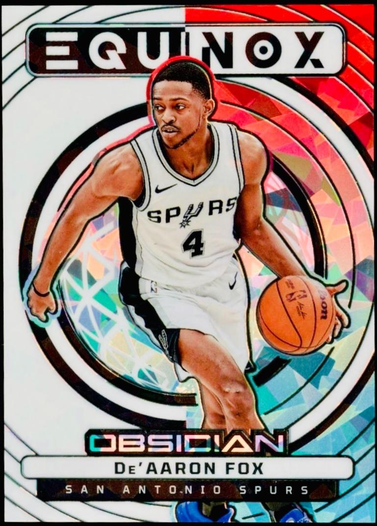 De'Aaron Fox [Electric Etch Fire Ice Flood] #3