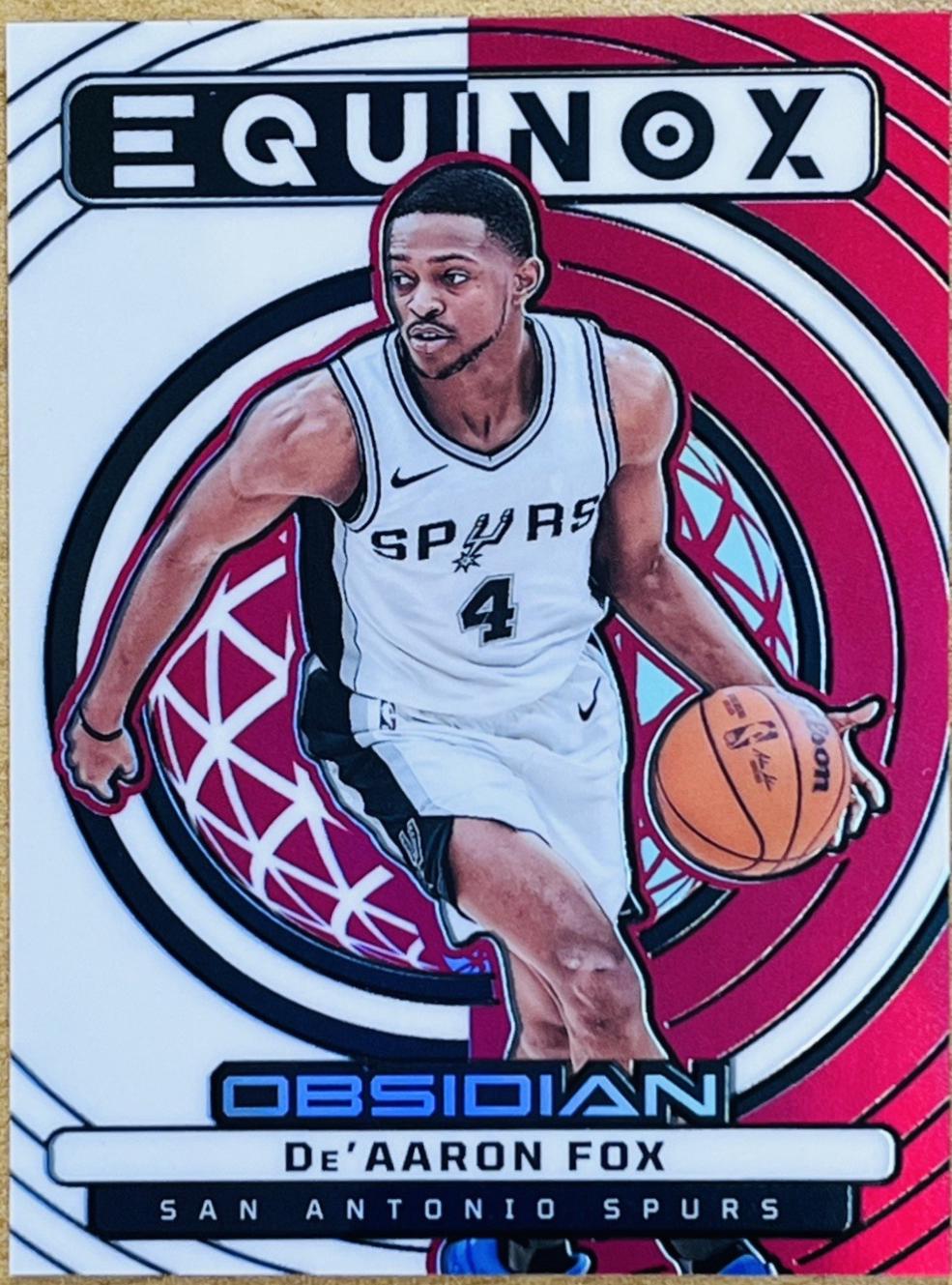 De'Aaron Fox [Electric Etch Red Flood] #3