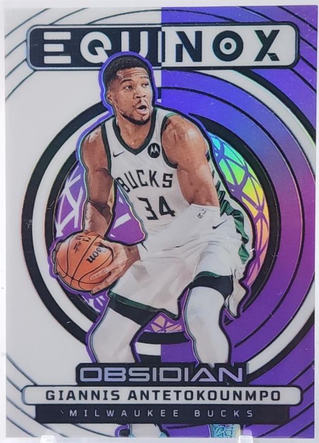Giannis Antetokounmpo [Electric Etch Purple Flood] #28