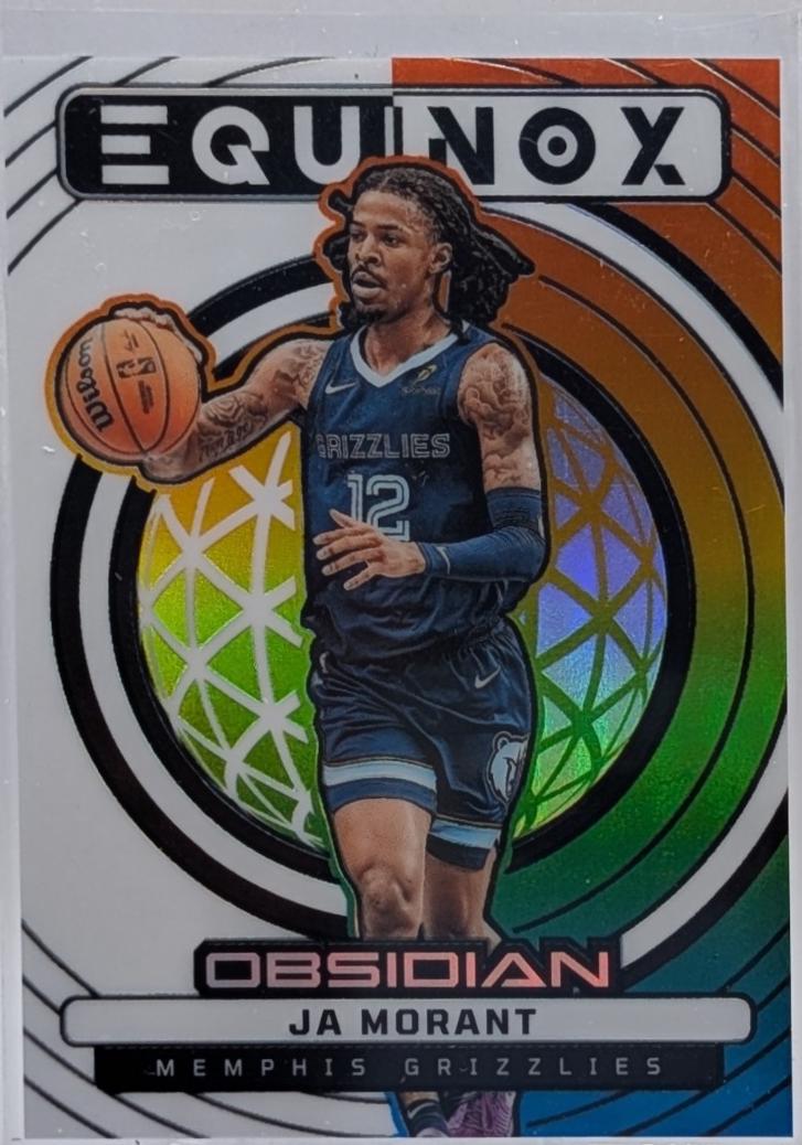 Ja Morant [Electric Etch Hot Springs Flood] #8