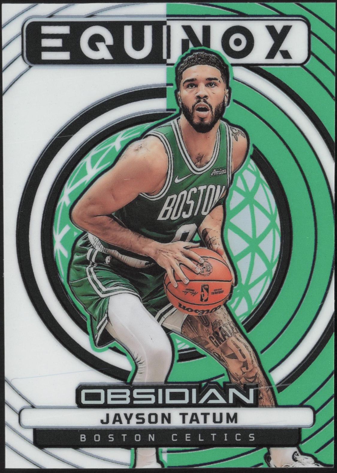 Jayson Tatum [Electric Etch Jade Flood] #9