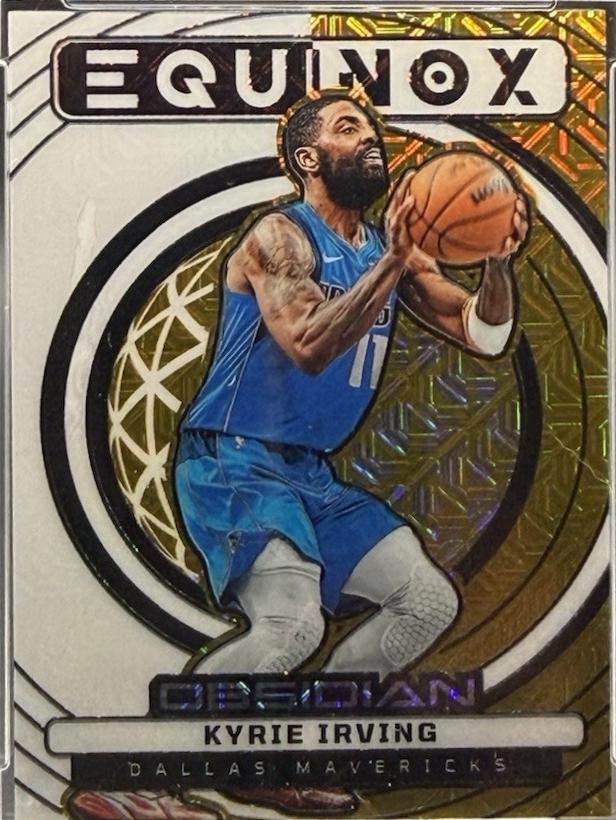Kyrie Irving [Electric Etch Gold Flood] #30