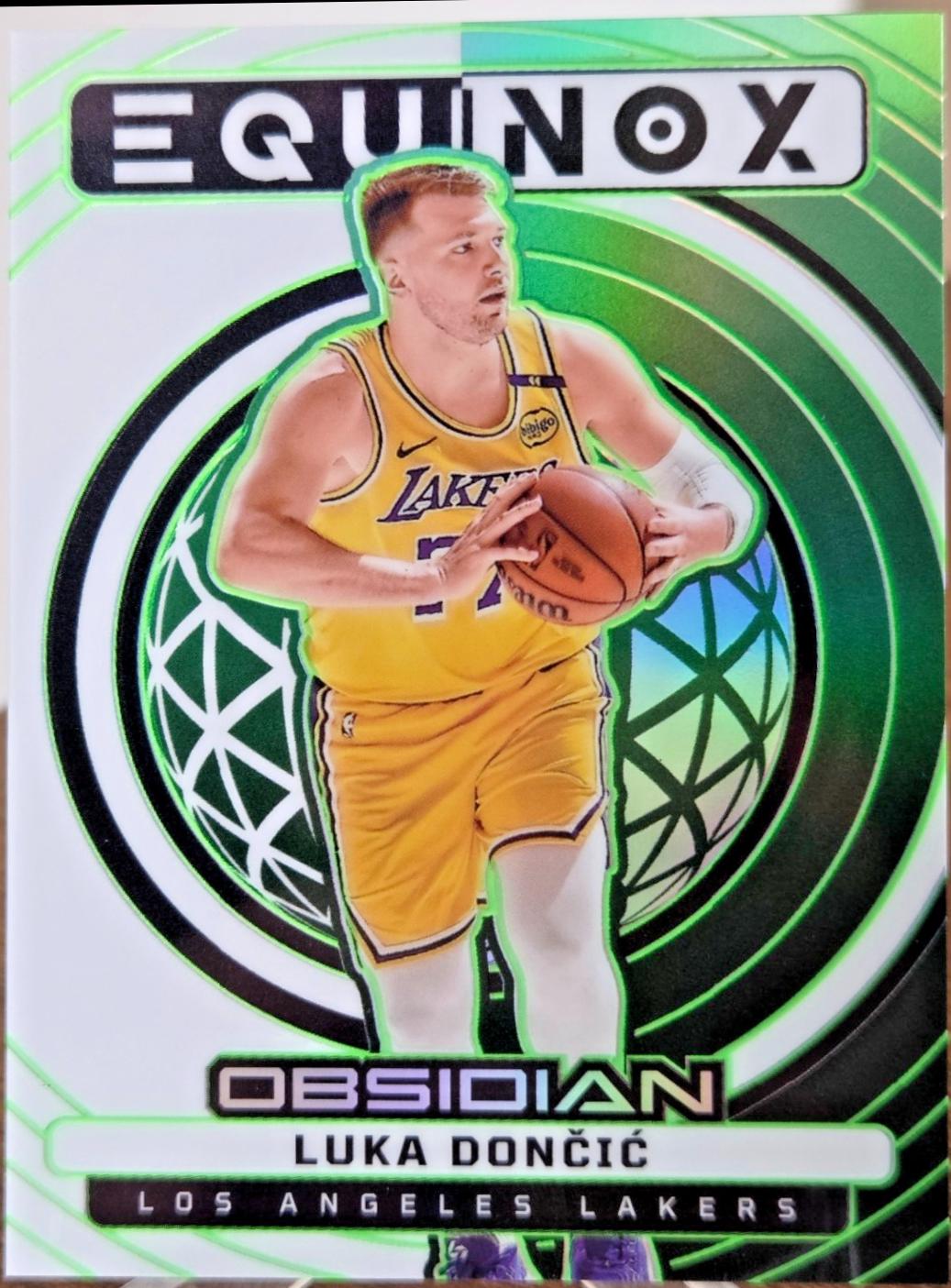 Luka Doncic [Electric Etch Green Flood] #23