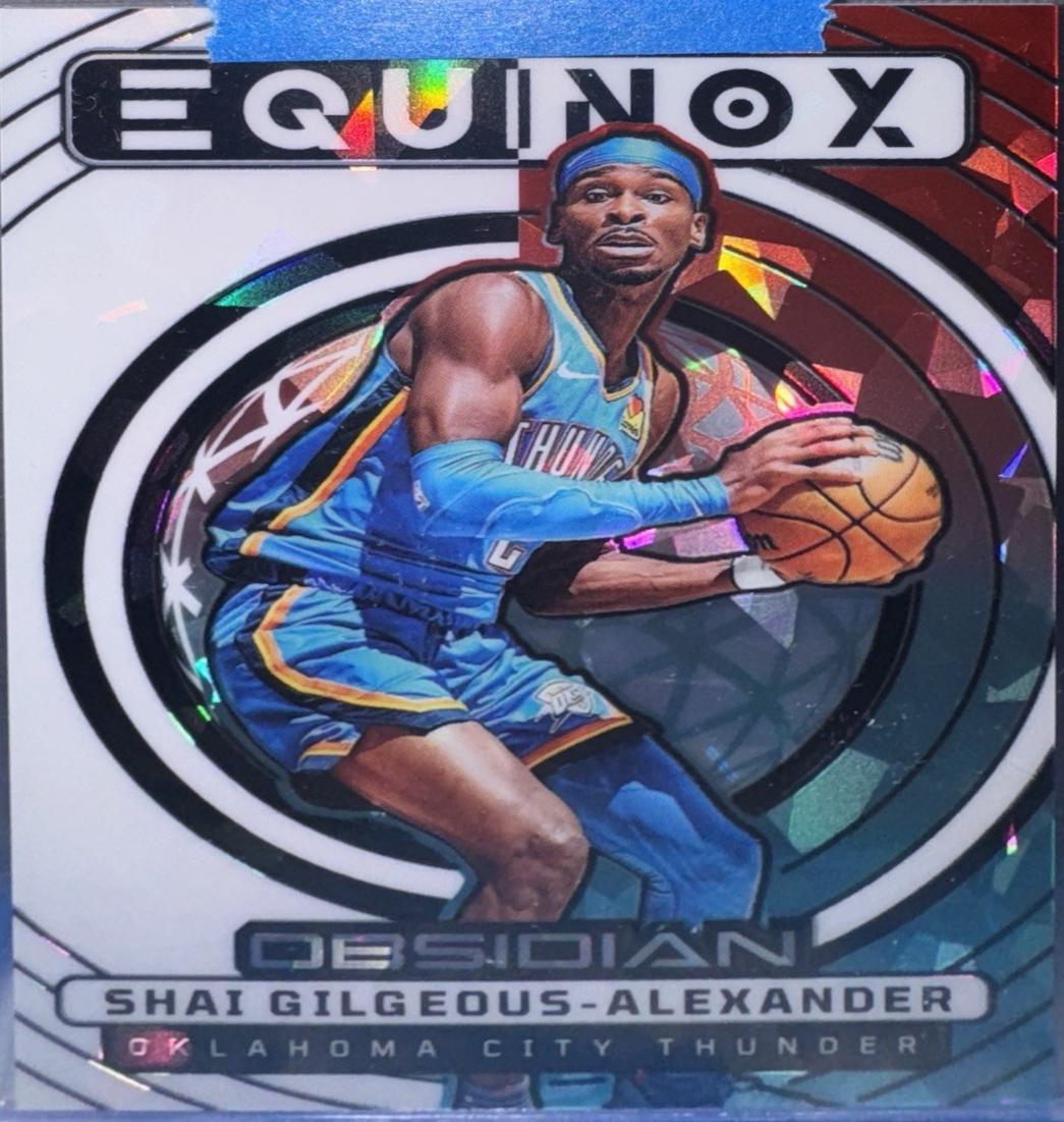 Shai Gilgeous-Alexander [Electric Etch Fire Ice Flood] #21
