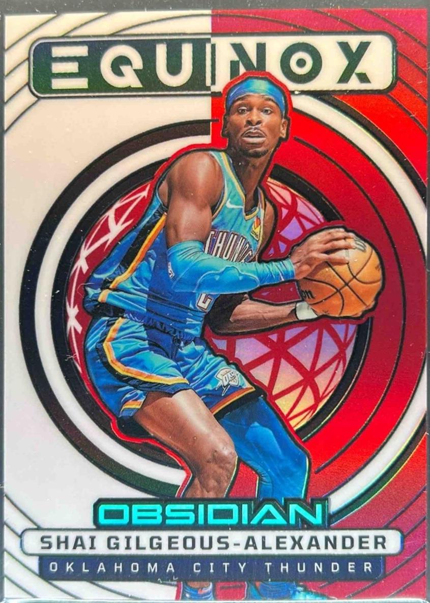 Shai Gilgeous-Alexander [Electric Etch Red Flood] #21