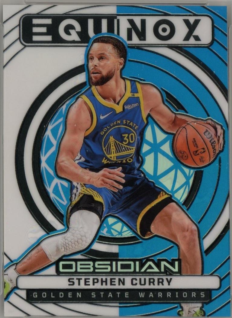 Stephen Curry [Electric Etch Blue Flood] #10