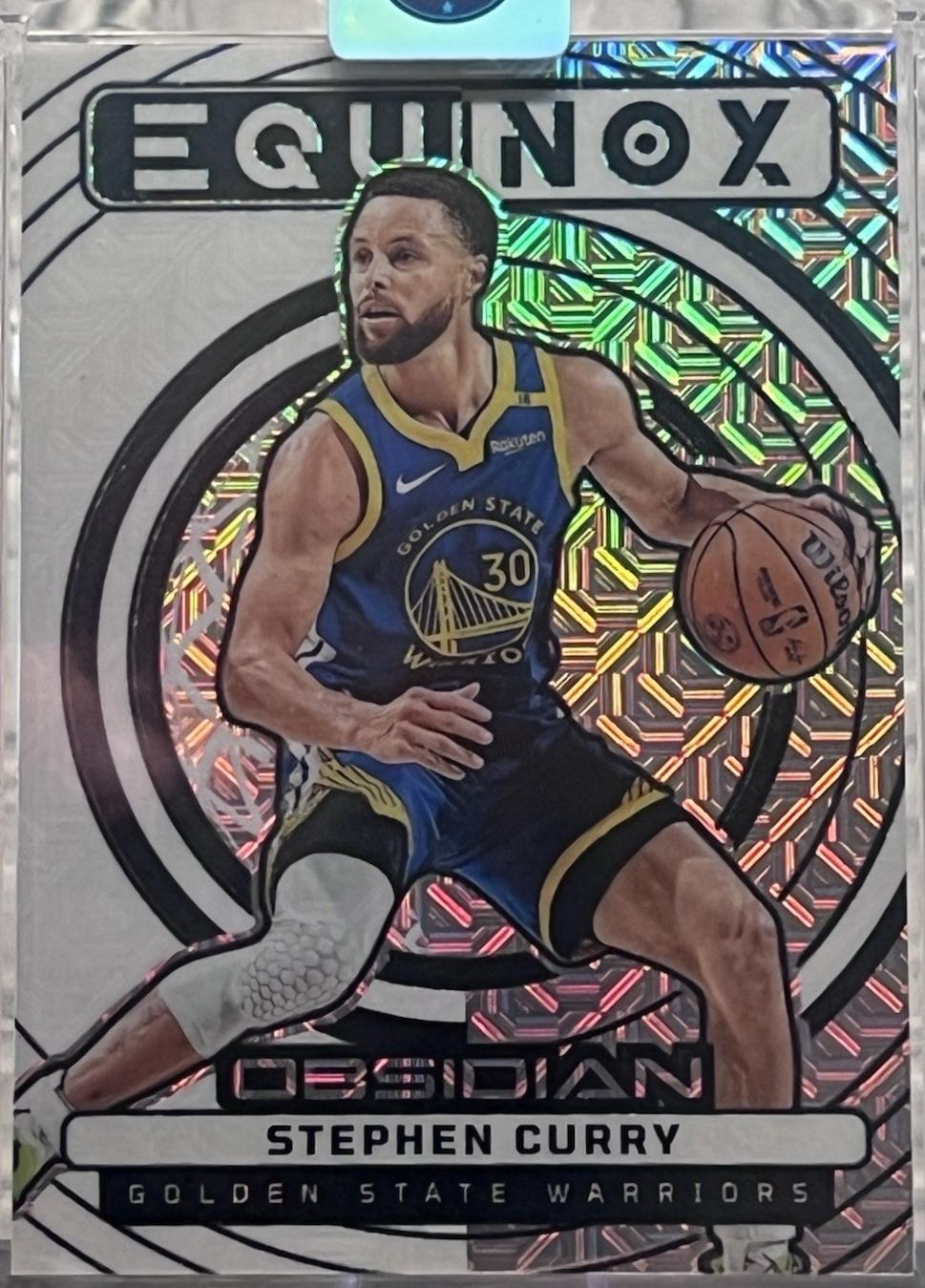 Stephen Curry [Electric Etch Vibrant Mojo Flood] #10