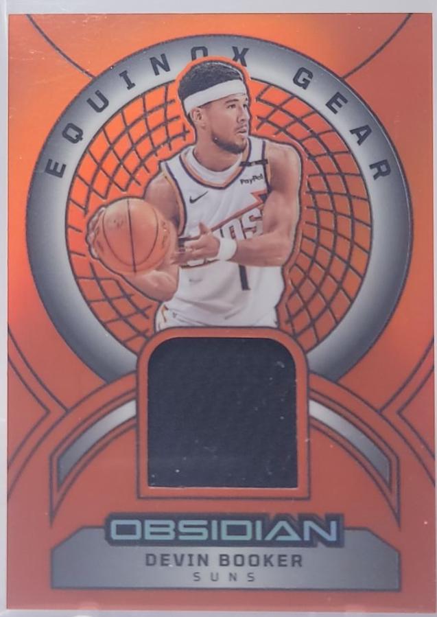 Devin Booker [Electric Etch Orange Flood] #EG-DVN