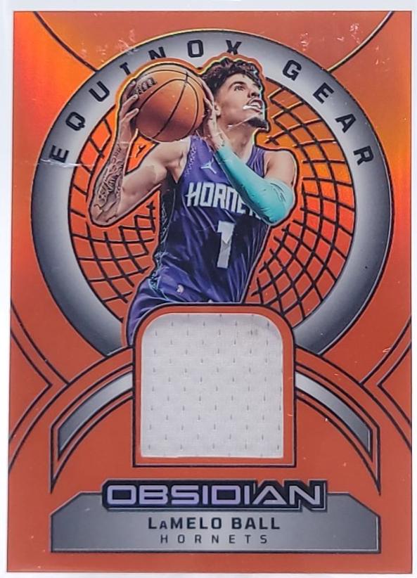 LaMelo Ball [Electric Etch Orange Flood] #EG-LMB