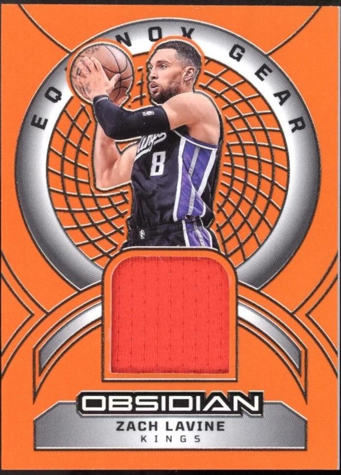 Zach LaVine [Electric Etch Orange Flood] #EG-ZAC