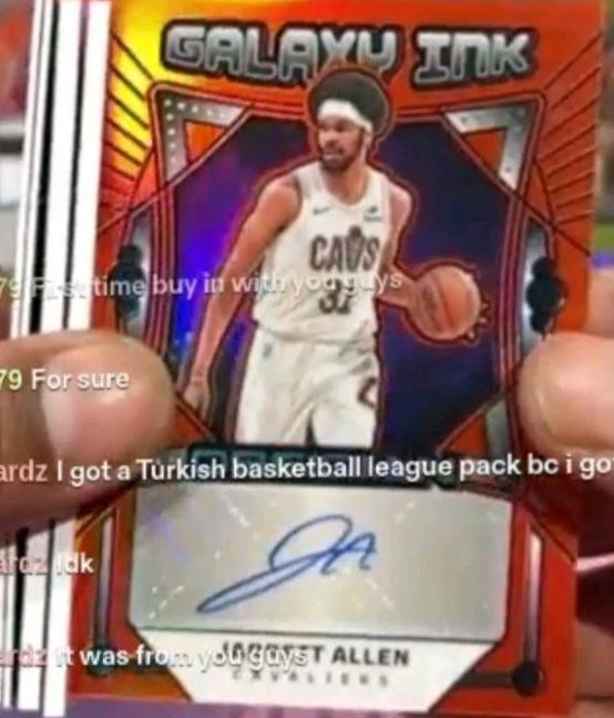 Jarrett Allen [Orange] #GI-JAC