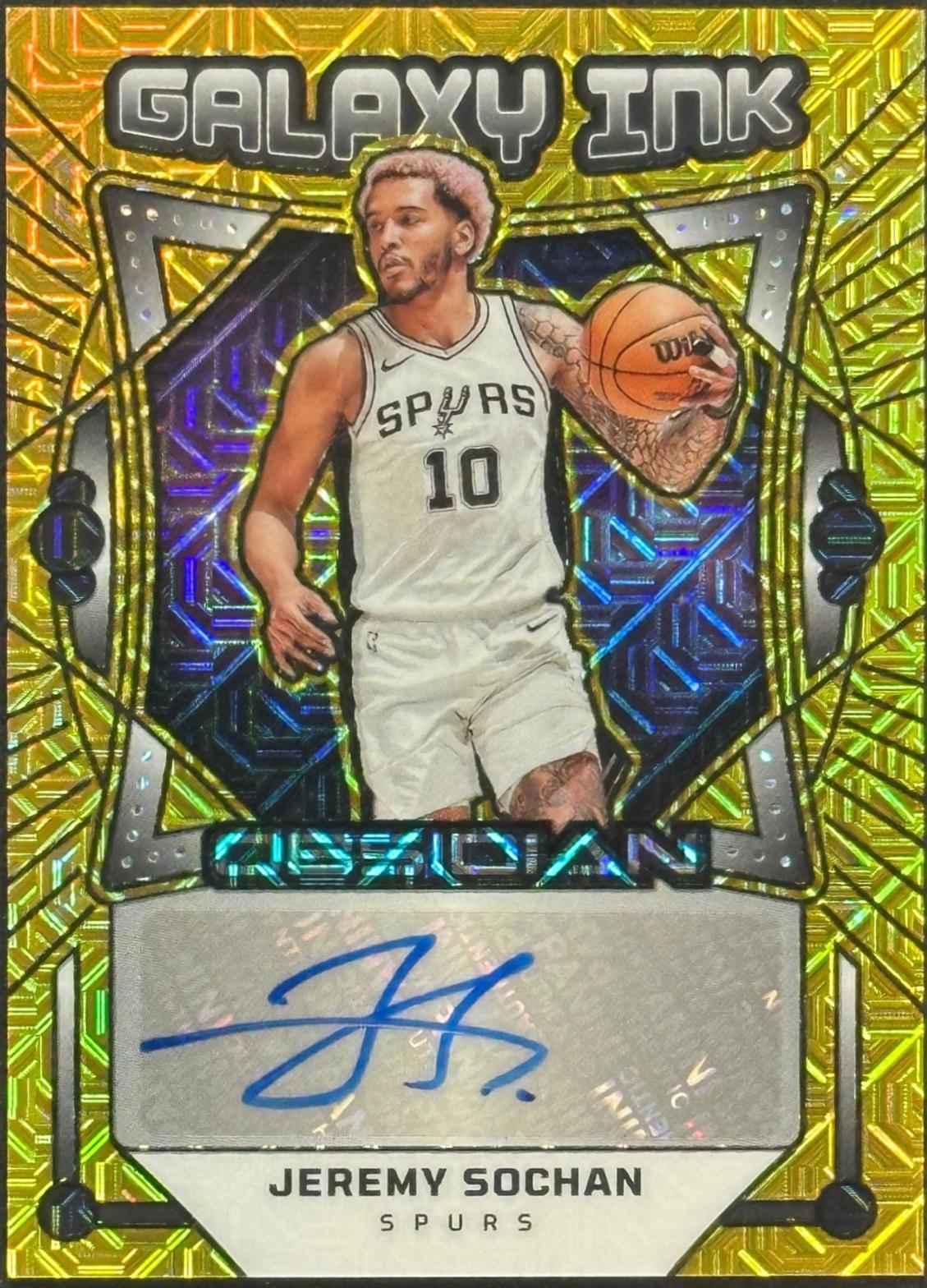 Jeremy Sochan [Gold] #GI-JSS