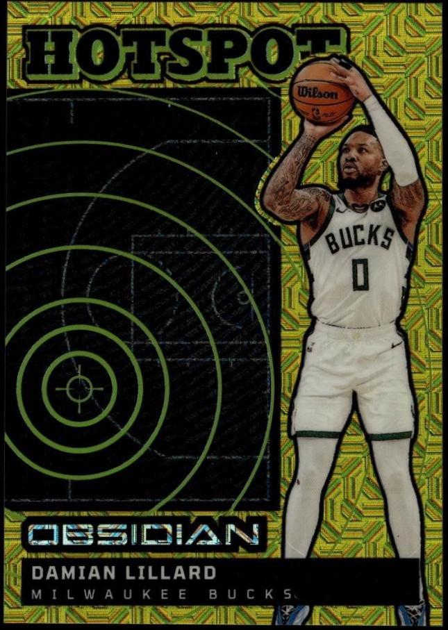 Damian Lillard [Electric Etch Molten Mojo Flood] #1