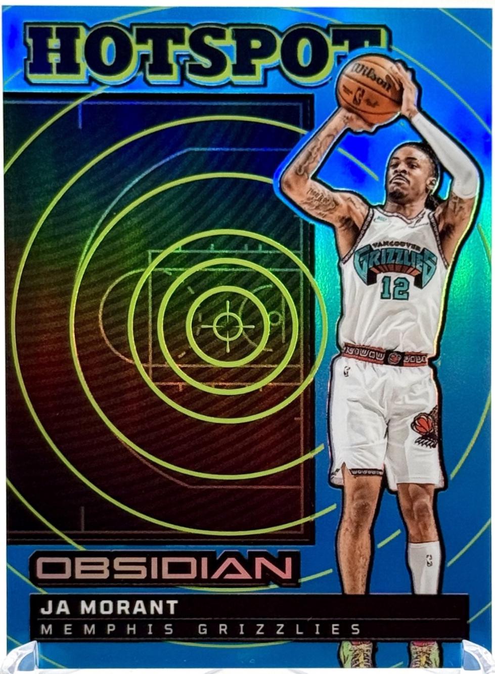 Ja Morant [Electric Etch Blue Flood] #7