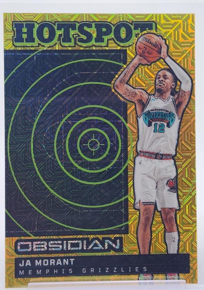 Ja Morant [Electric Etch Gold Flood] #7