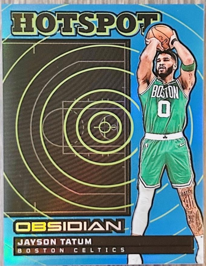 Jayson Tatum [Electric Etch Blue Flood] #4