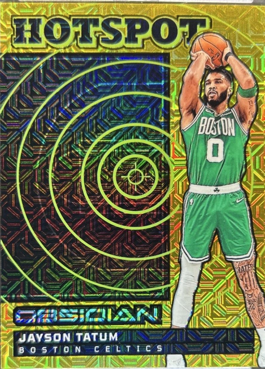 Jayson Tatum [Electric Etch Gold Flood] #4