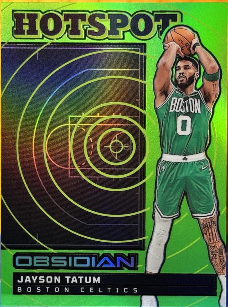 Jayson Tatum [Electric Etch Green Flood] #4