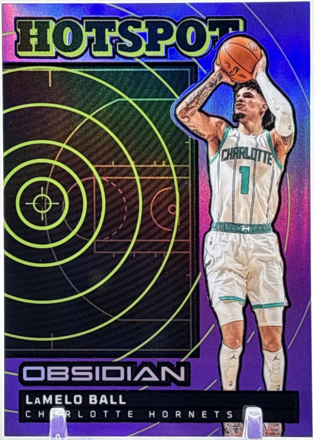 LaMelo Ball [Electric Etch Purple Flood] #13
