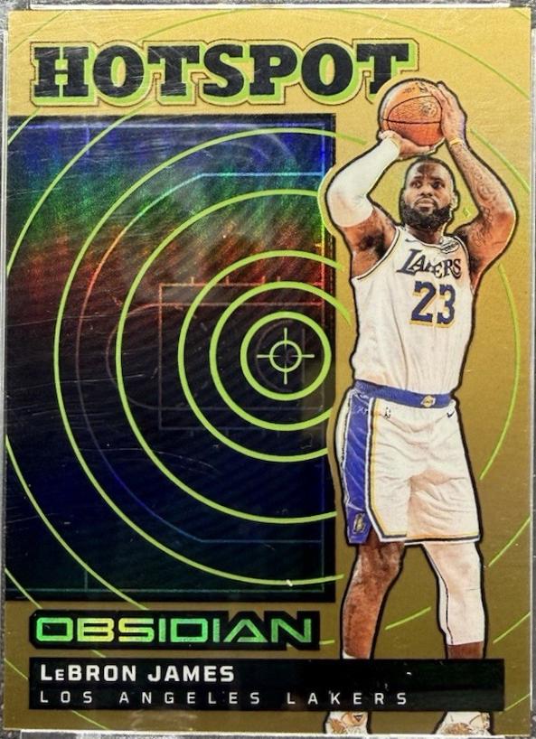 LeBron James [Electric Etch Bronze Flood] #11