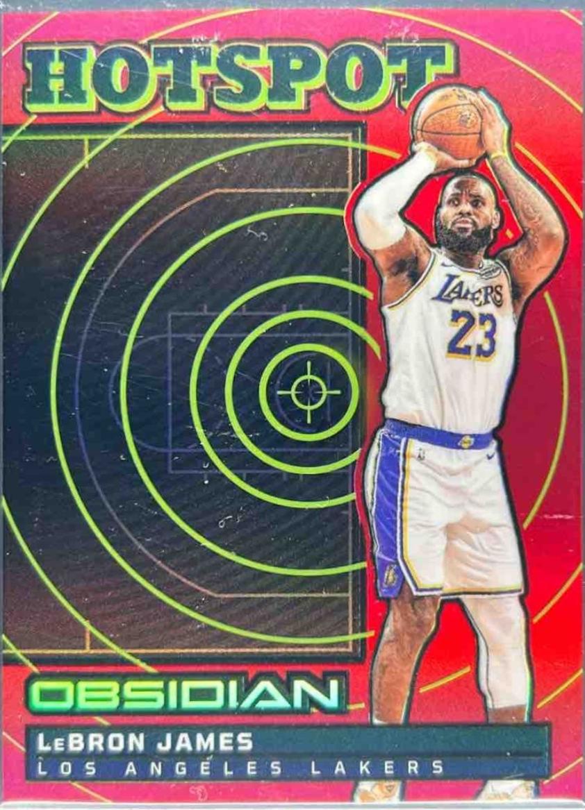 LeBron James [Electric Etch Red Flood] #11