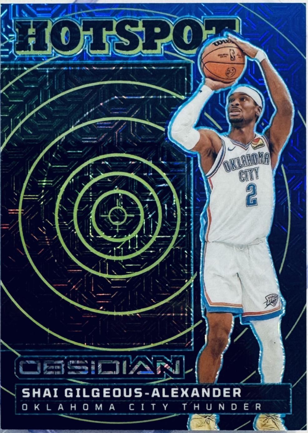 Shai Gilgeous-Alexander [Electric Etch Deep Sea Mojo Flood] #14
