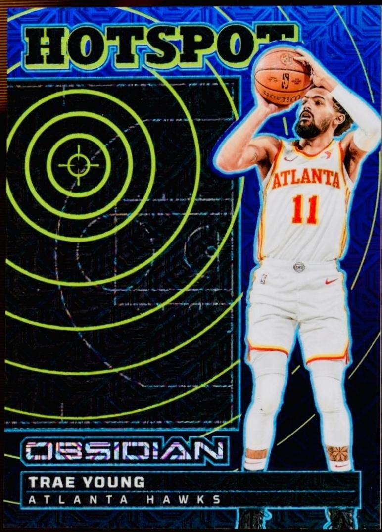 Trae Young [Electric Etch Deep Sea Mojo Flood] #15