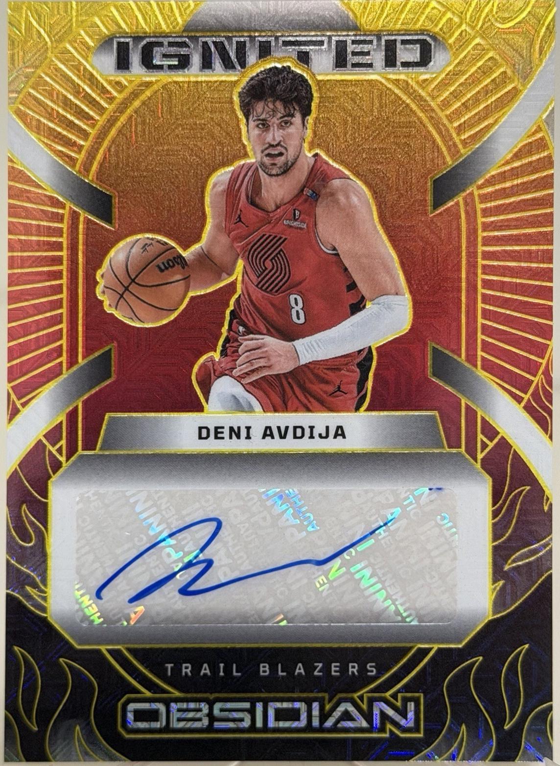 Deni Avdija [Electric Etch Molten Mojo] #3
