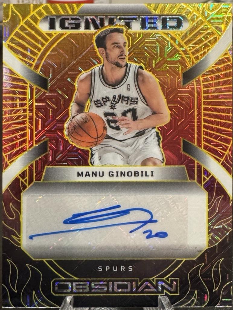 Manu Ginobili [Electric Etch Molten Mojo] #24