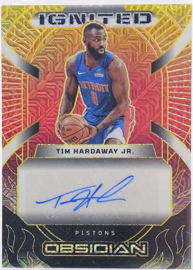 Tim Hardaway Jr. [Electric Etch Molten Mojo] #20