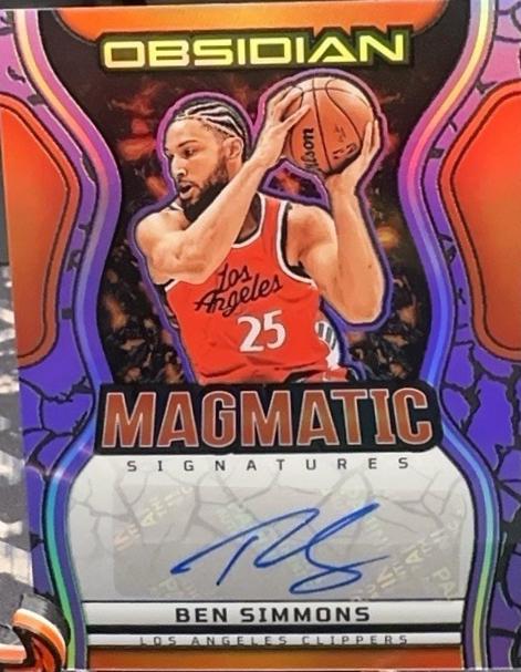 Ben Simmons [Electric Etch Green Flood] #MS-BEN