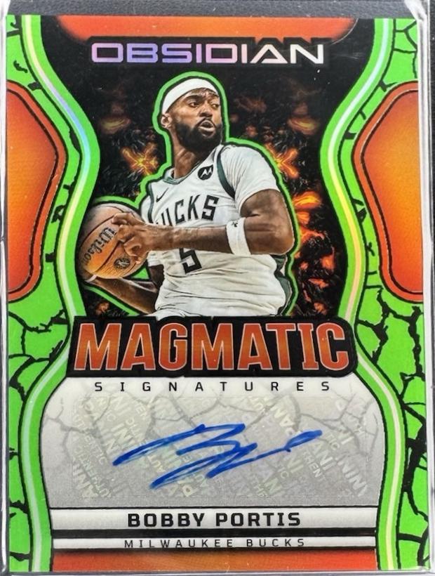 Bobby Portis [Electric Etch Green Flood] #MS-BOB