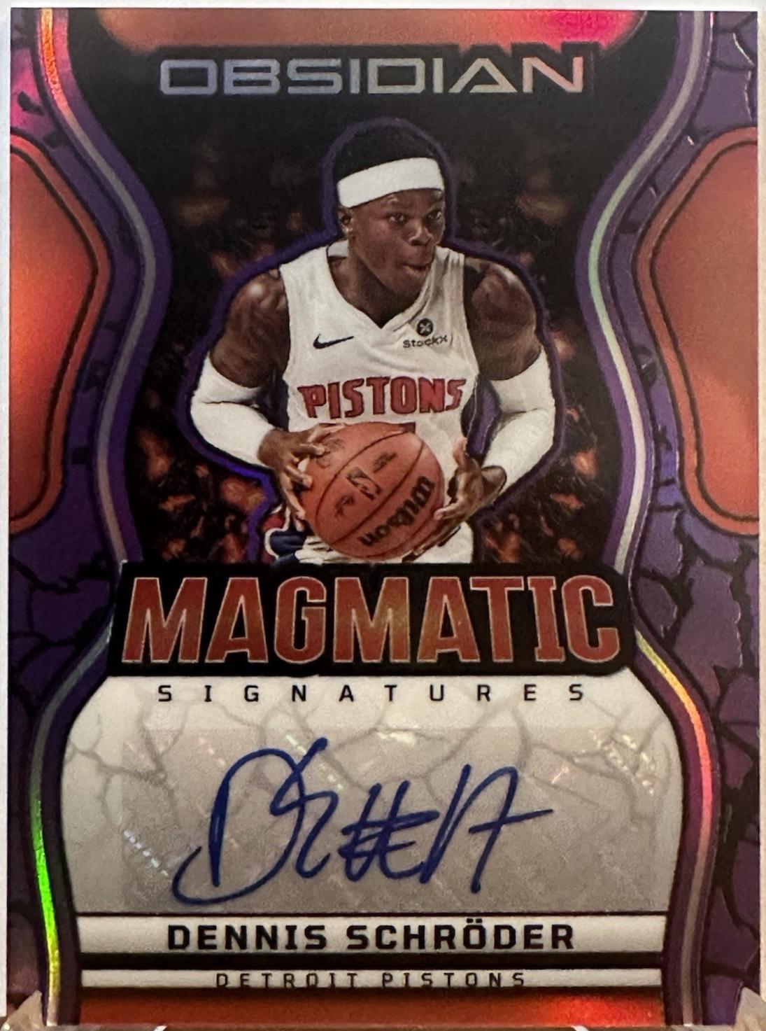 Dennis Schroder [Electric Etch Purple Flood] #MS-DNS